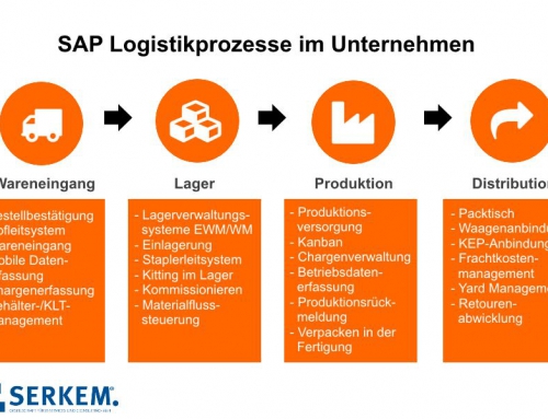 Logistikprozesse vom Wareneingang bis zur Auslieferung