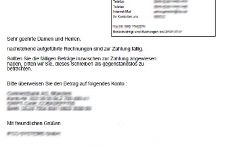 SERKEM Mahnen per E-Mail 10