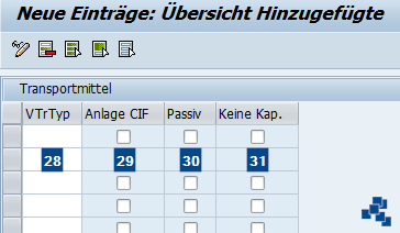 SAP EWM Transportmittel SCM Basis definieren
