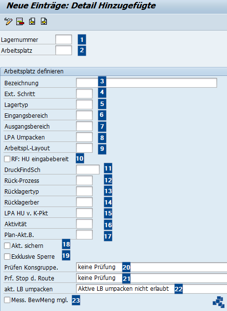 Sap Ewm Arbeitsplatz Definieren Serkem