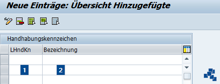 SAP EWM Lager-Handhabungskennzeichen definieren