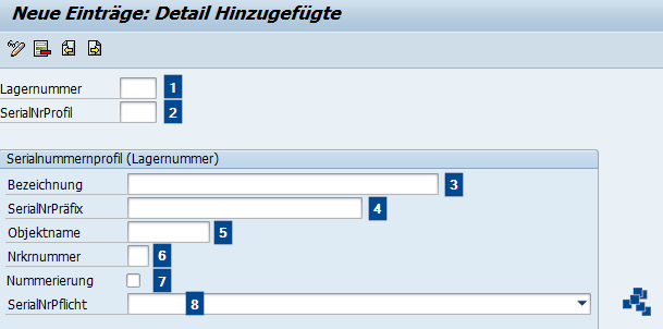 SAP EWM Lagernummernabhängige Serialnummernprofile definieren