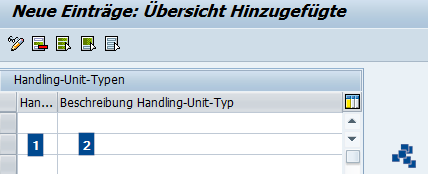 SAP EWM HU-Typen definieren