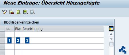 SAP EWM Blocklagerkennzeichen definieren