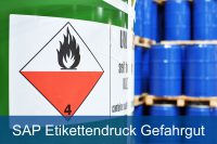 Beitragsbild SAP Etikettendruck Gefahrgut
