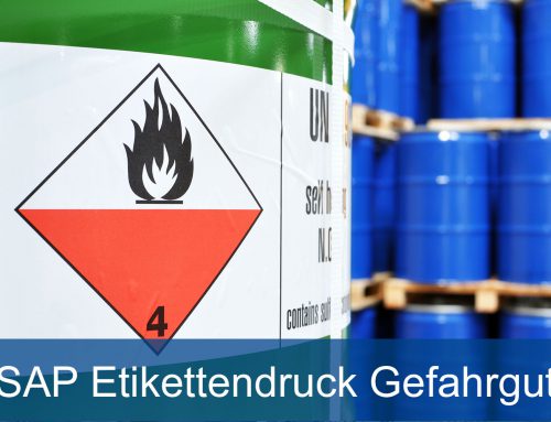 SAP Etikettendruck Gefahrgut: Flexibler Labeldruck für Gefahrgut-Materialen