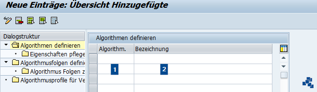SAP EWM Algorithmusprofile fuer Verpackungsplanung definieren