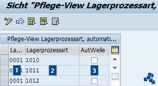 SAP EWM Automatische Wellengenerierung für Lagerprozessart einstellen