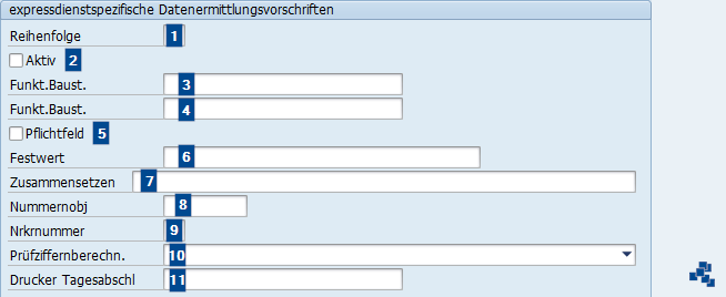 SAP EWM Aktivitäten je Expressdienst definieren_2