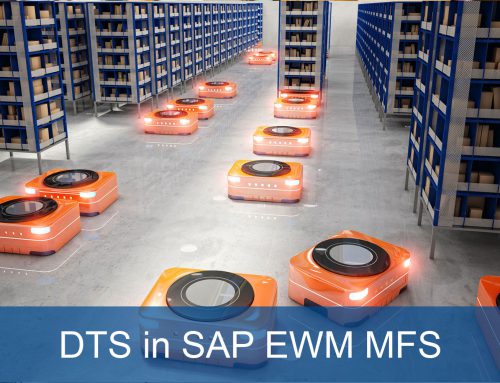 Driverless transport systems (DTS) in SAP EWM